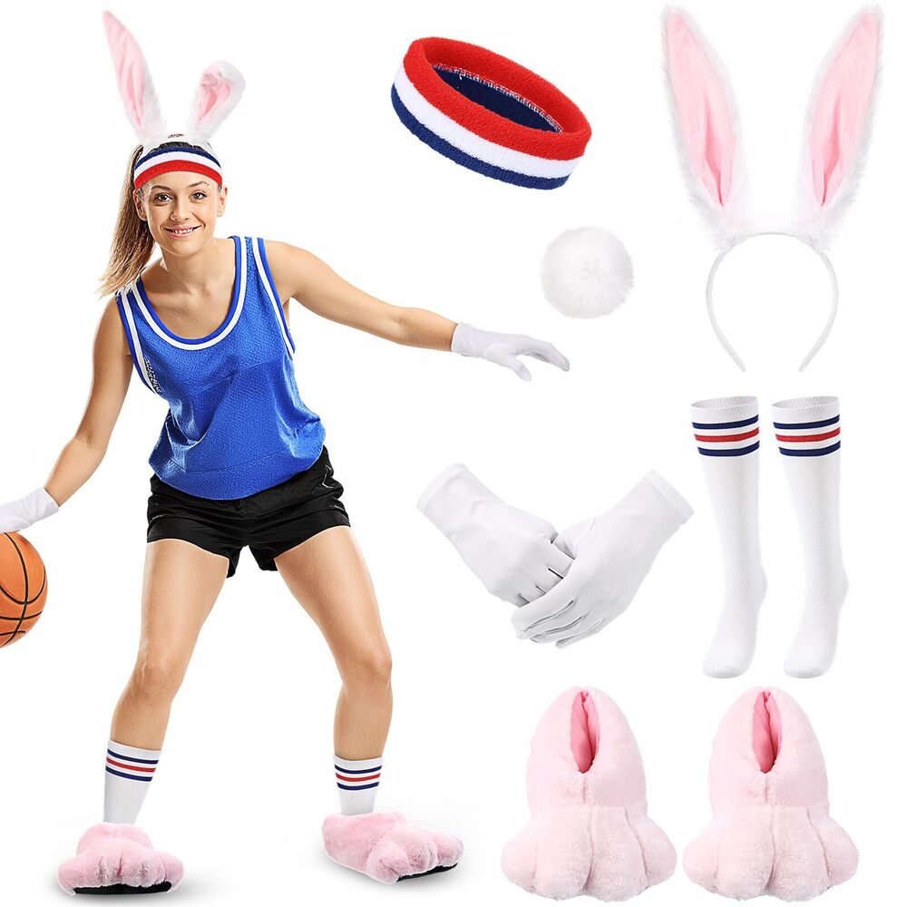 7291 6 Pcs Basketball Couple Costume Accessoriess Set Halloween